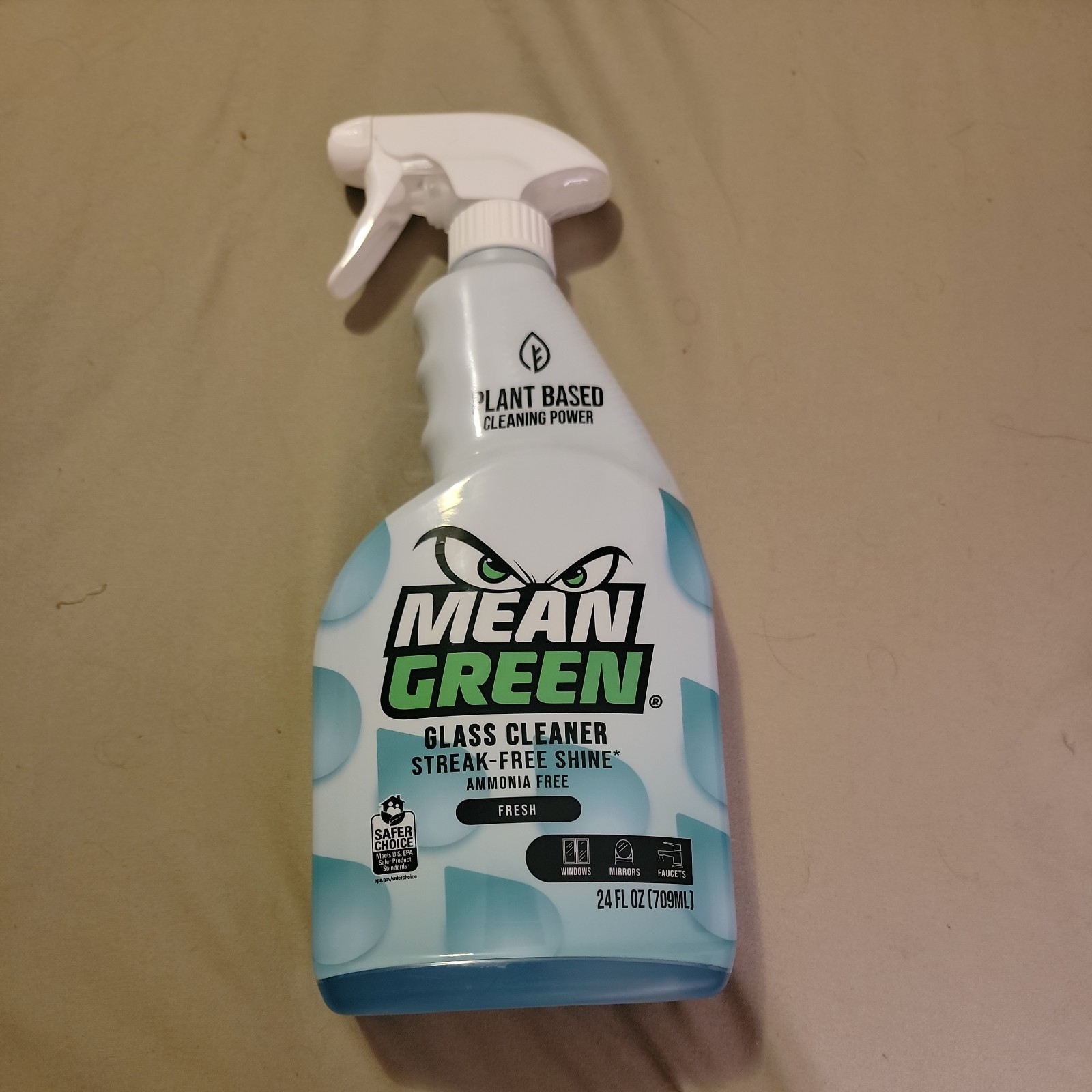 Mean Green Non-Concentrated Ready-to-Use Glass Cleaner Fresh Scent 24 Ounce