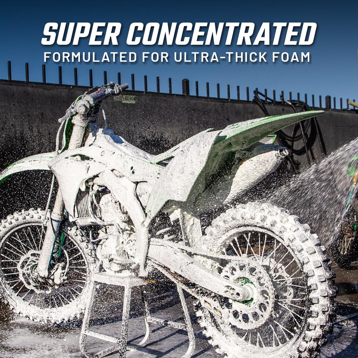 Slick Products Total Off-Road Wash Super Concentrate–Thick Foaming Car Wash Soap
