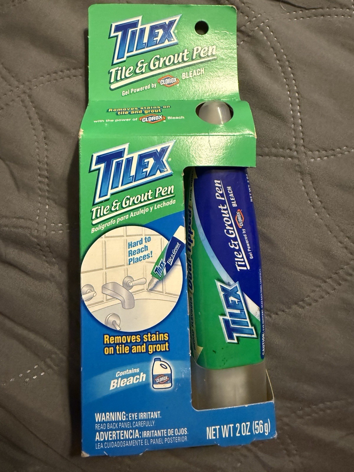 TILEX Tile & Grout Pen Removes Stains 2 oz Clorox Bleach NEW OLD STOCK