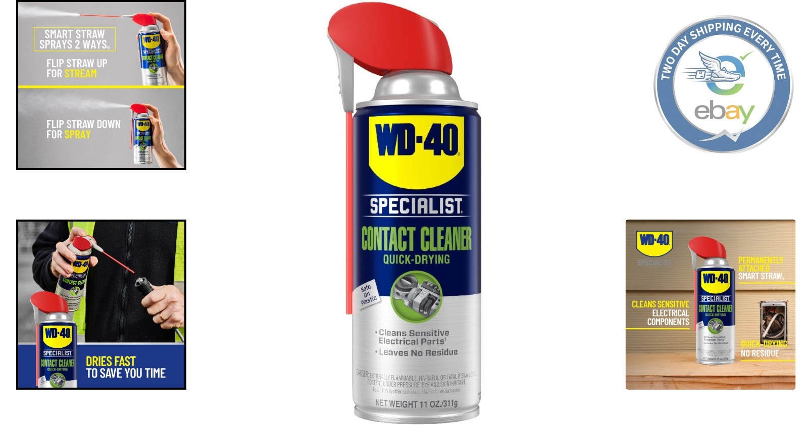 11 Oz Specialist Contact Cleaner Spray – Ideal for Precision Cleaning of Metals