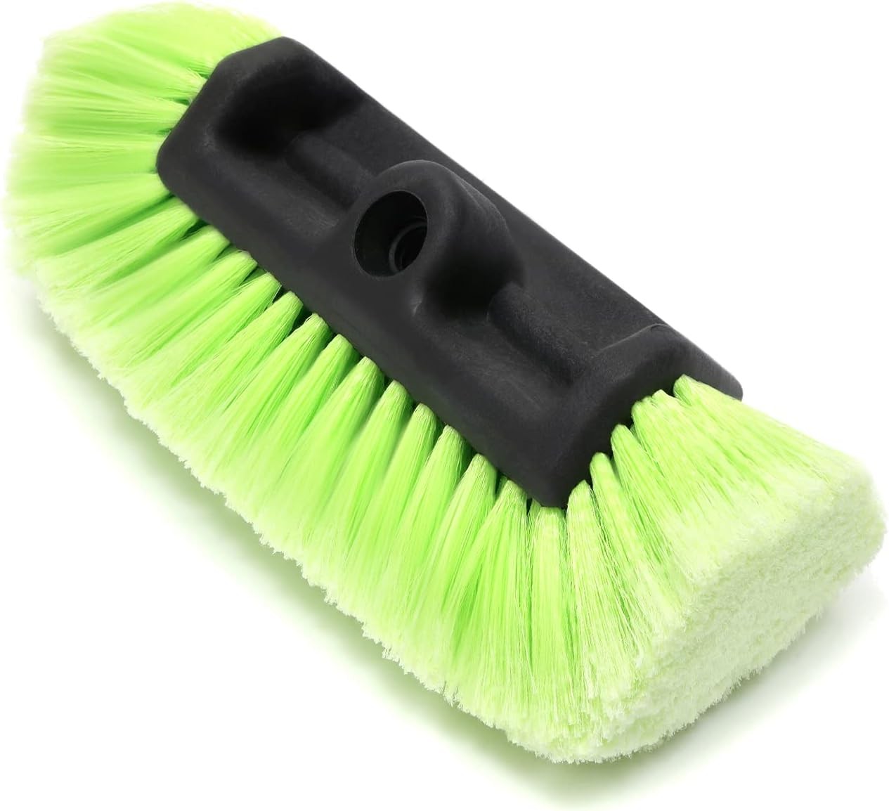 12 Car Wash Brush with Soft Bristle Auto RV Truck Boat Camper Heavy green
