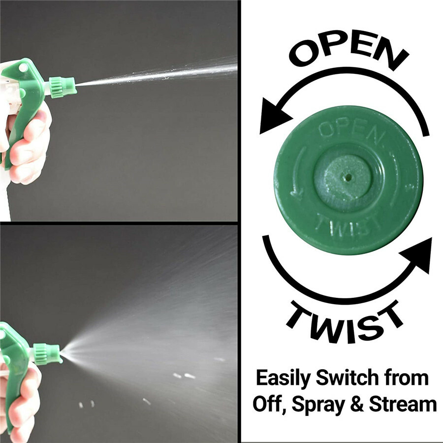Plastic Trigger Spray Bottle 32 oz Chemical Resistant Sprayer
