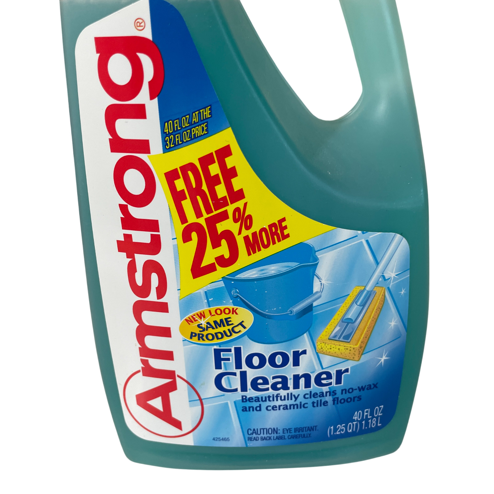 Armstrong Floor Cleaner 1997 Vintage No Wax Ceramic Tile No Sticky Residue