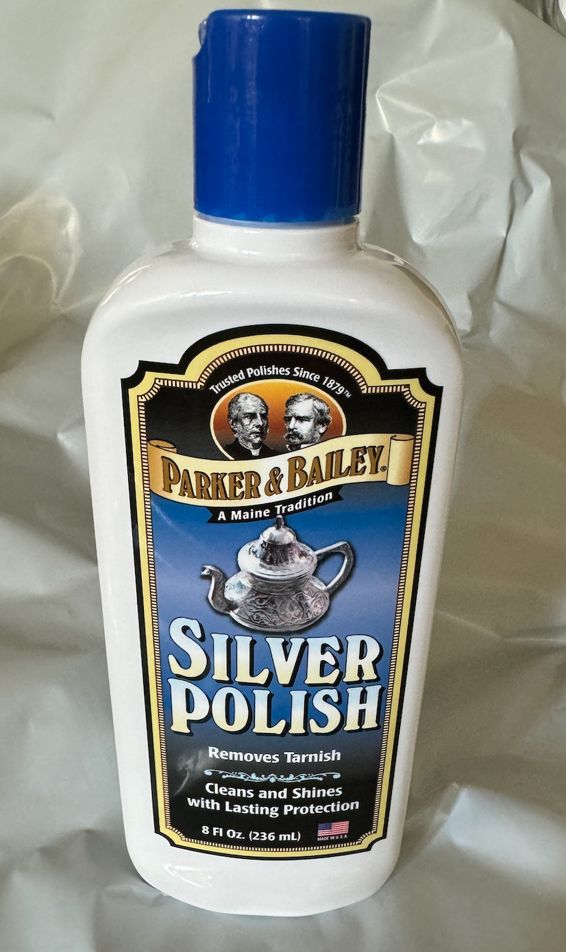 Parker and Bailey Silver Polish Cleaner Tarnish Remover Jewelry Cleaner 8 oz NEW