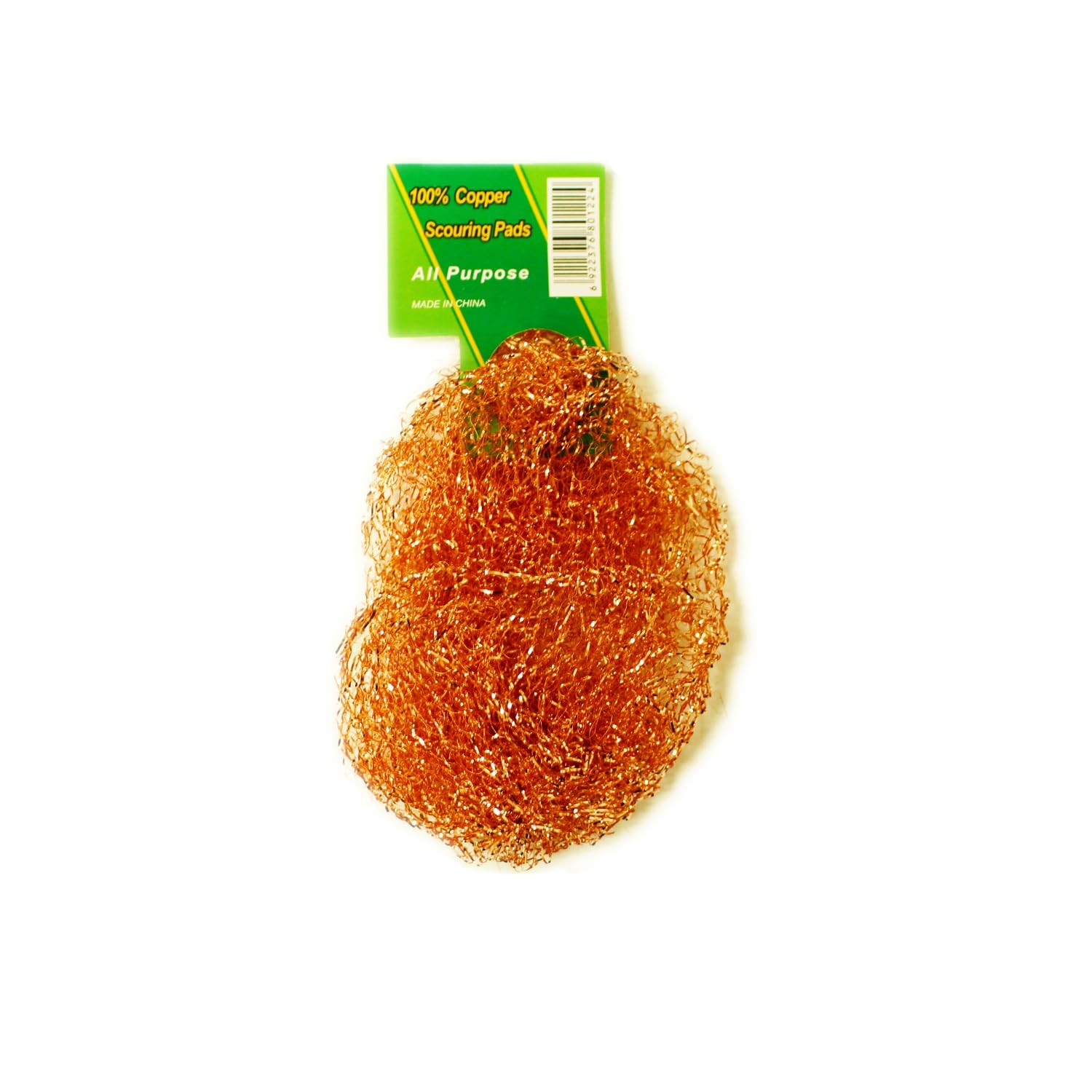 Copper Scouring Pad, Scrubbing Scour Pads 10 Pcs/Pack, Pure Copper, 13g / Pc