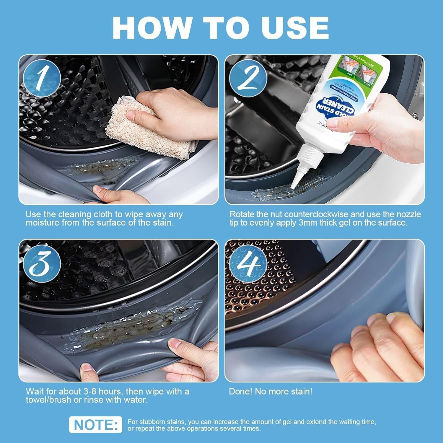 Powerful Home Remover Gel – Eco-Friendly Multi-Surface Cleaner for Stain Removal