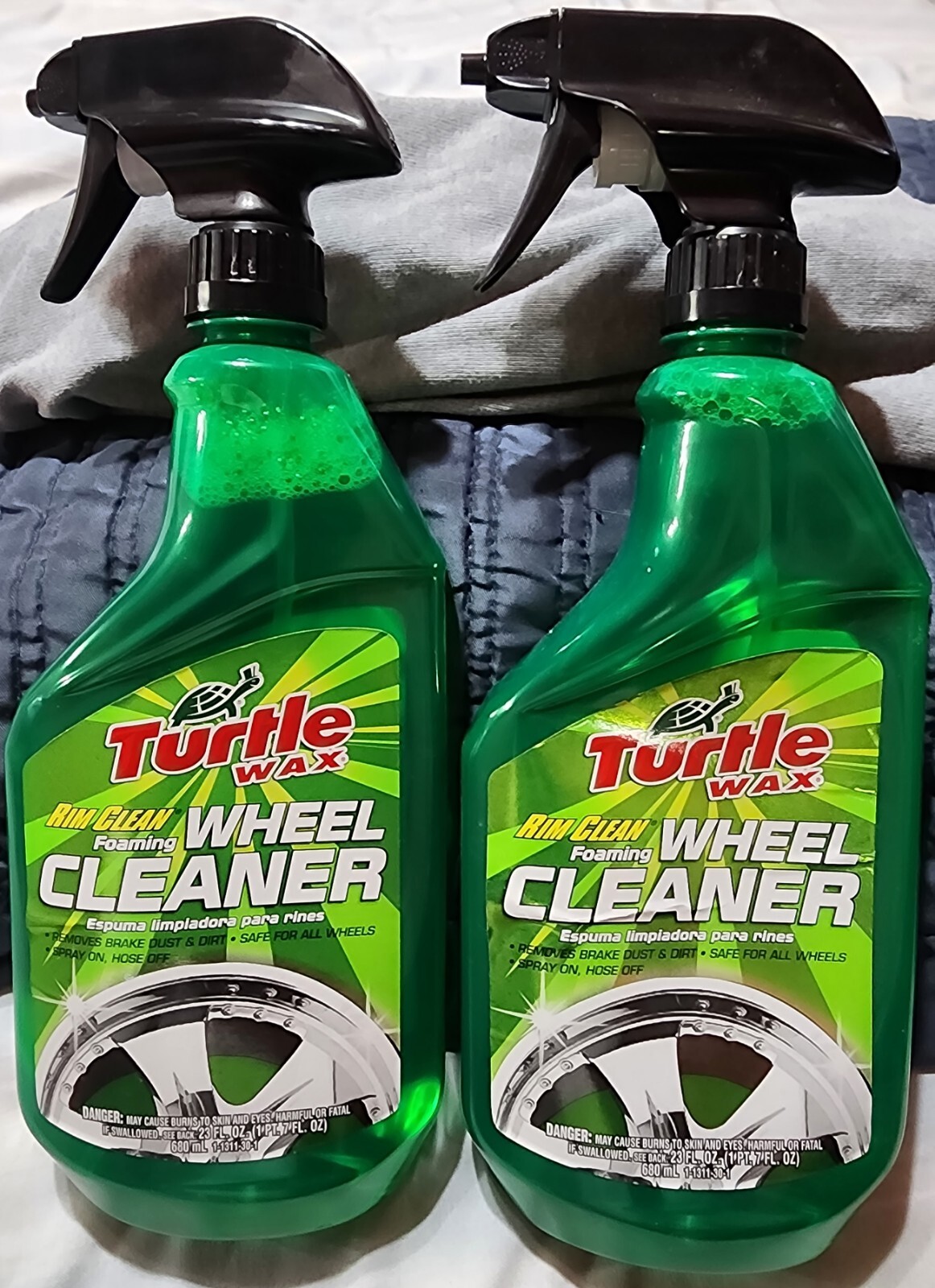 2 – Turtle Wax 50814 Wheel and Tire Cleaner Trigger, 23 oz