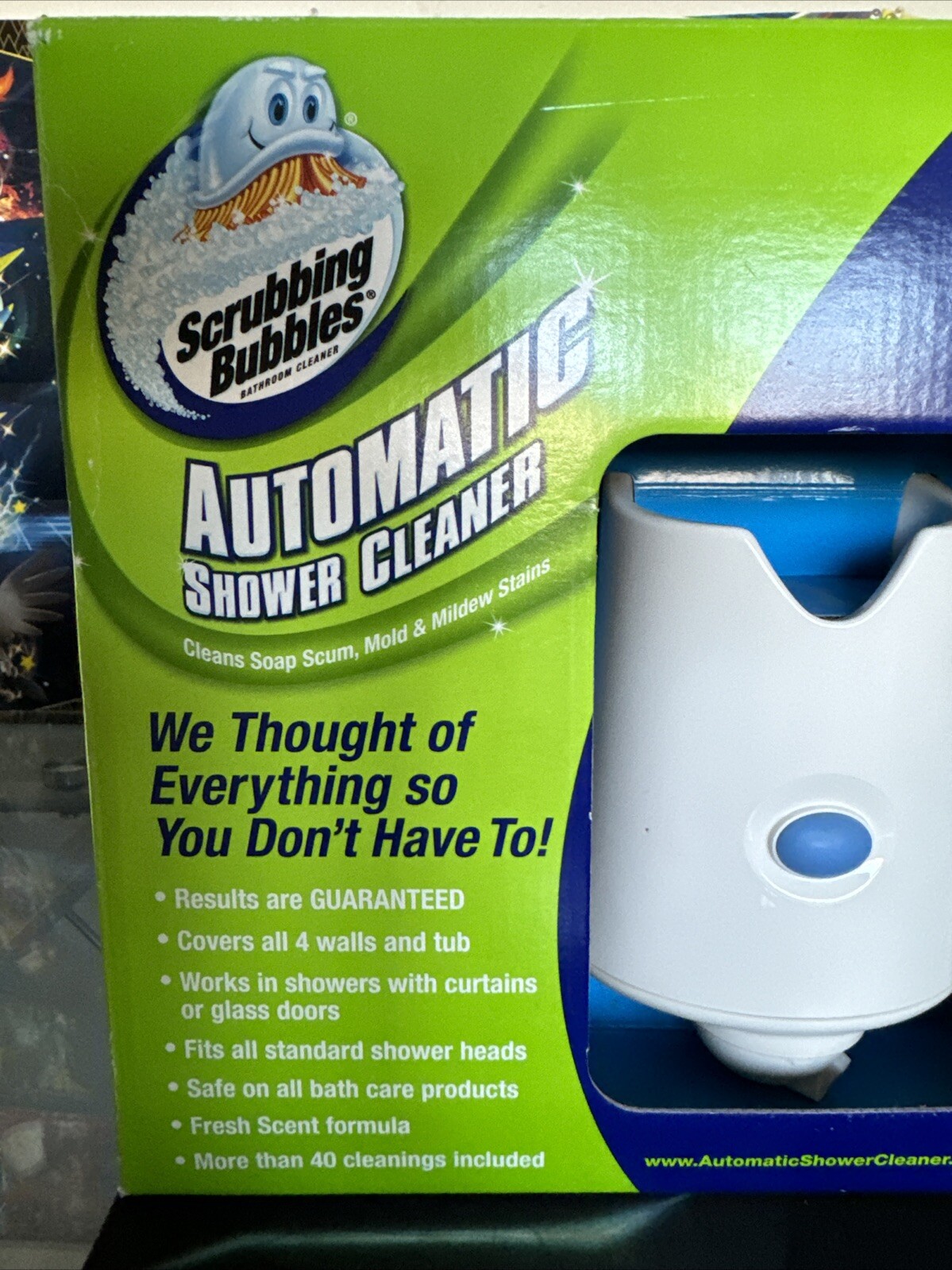 Scrubbing Bubbles 609271 Automatic Shower Cleaner Starter Kit