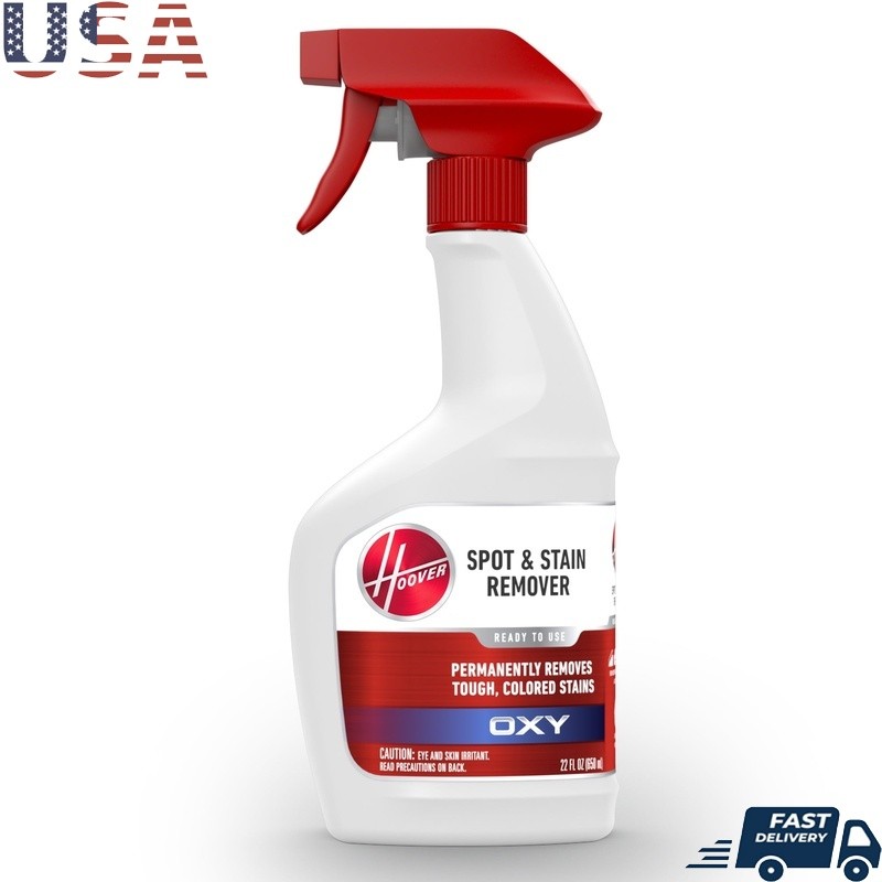 Oxy Stain Remover Spray Carpet Upholstery Cleaner Ocean Breeze Fresh Scent 22oz