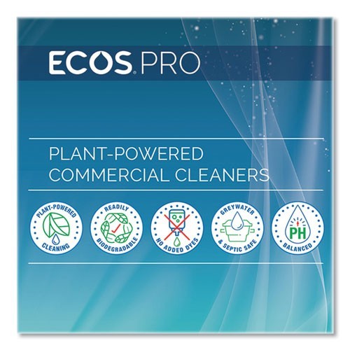 ECOS PRO Parsley Plus Kitchen and Bathroom Cleaner, Herbal Scent, 1 gal Bottle