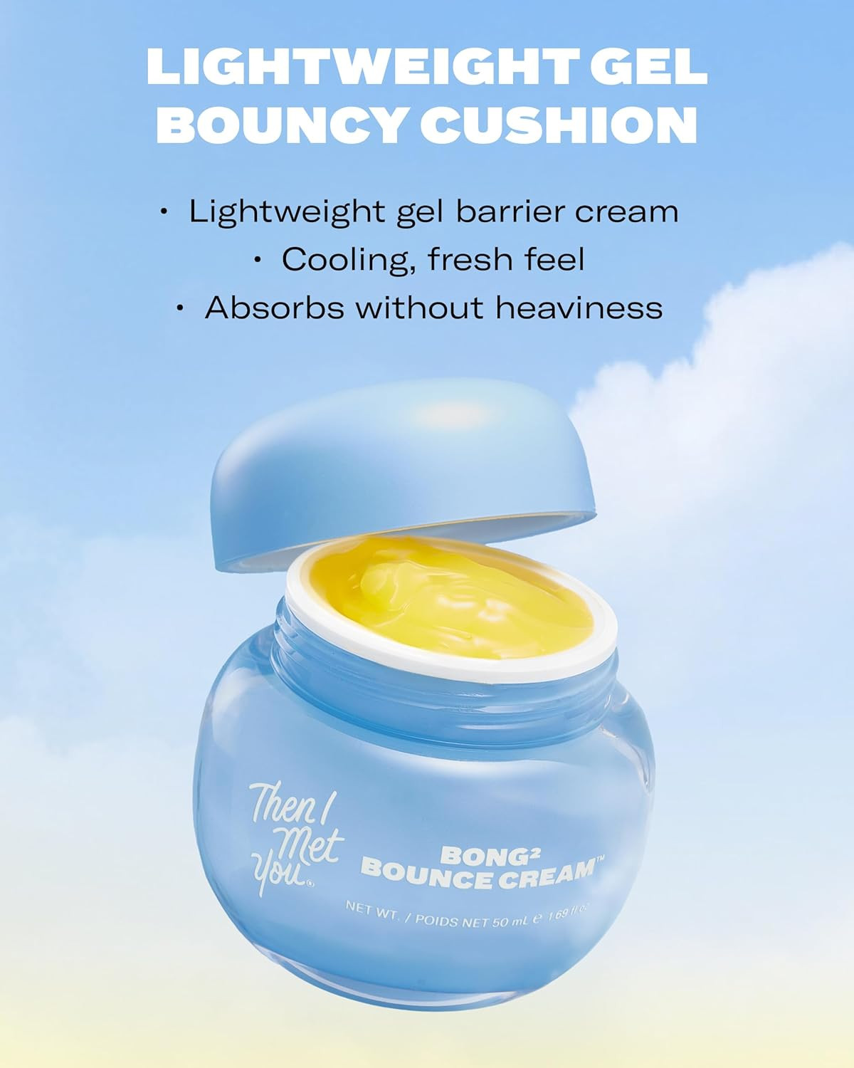 Bong² Bounce Cream, Allure Best of Beauty 2025, Lightweight Gel Cream Barrier Mo