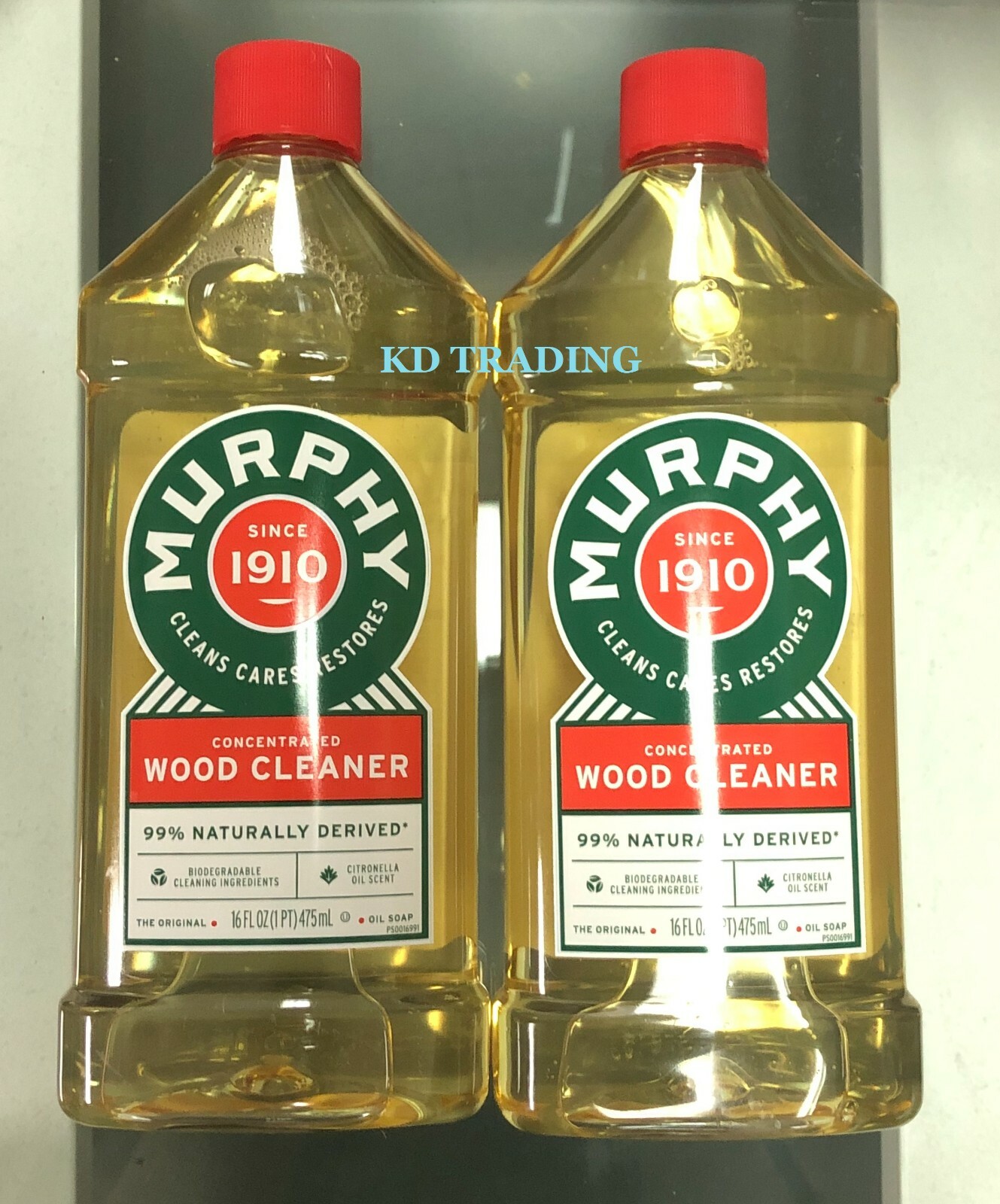 (2-Pk) MURPHY ORIGINAL Citronella Oil Soap WOOD CLEANER ~ 99% Naturally Derived