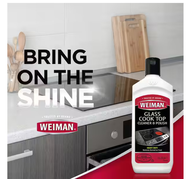 Weiman 20 oz. Glass Cook Top Cleaner and Polish (3-Pack)