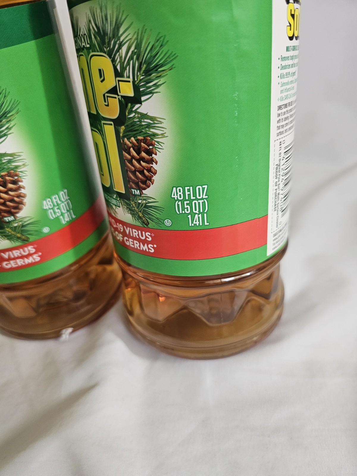 Pine Sol ORIGINAL Formula with PINE OIL Multi Surface Cleaner Lot X 4