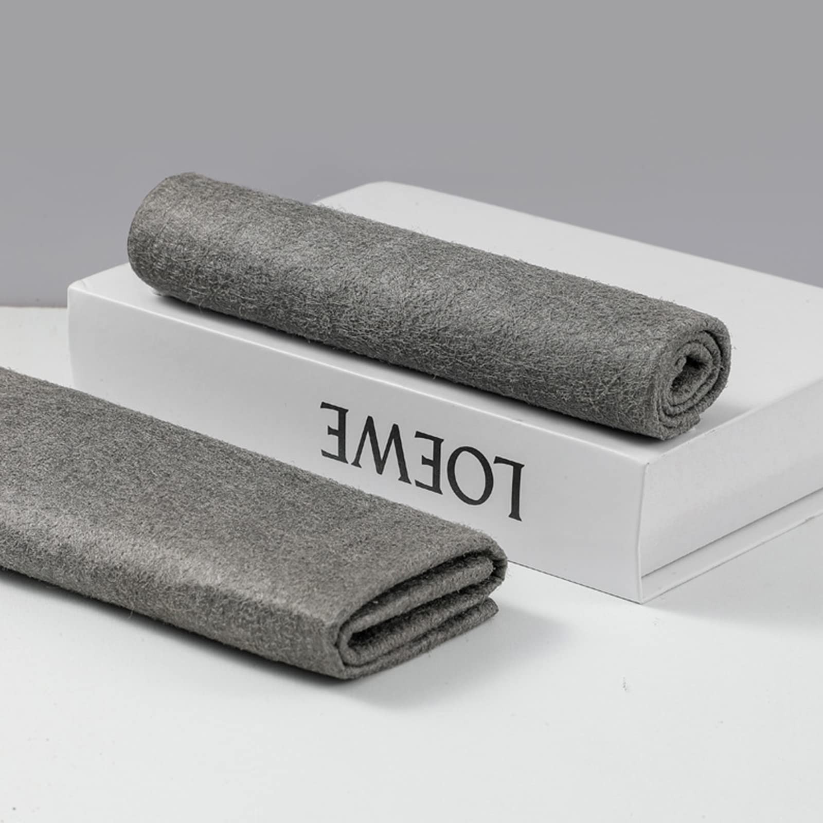 10PCS Thickened Magic Cleaning Cloth,Bsorbent Small, Grey, Black
