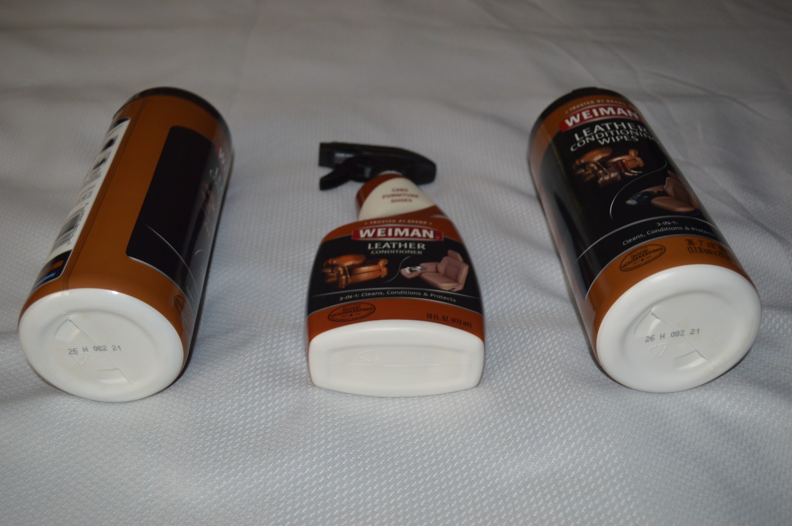 WEIMAN PRODUCTS ~ LEATHER CONDITIONING WIPES & SPRAY ~ (PACK OF 3)