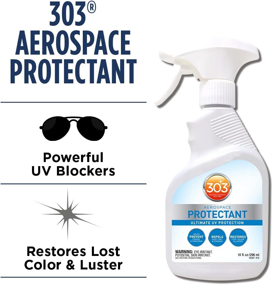 303 Protector Aeroespacial Proteccion Uv Repele El Polvo, La Suciedad Y Las