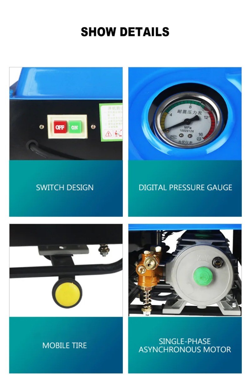 Direct Supply High Pressure Washer Car Wash. Multi-function Washing Machine