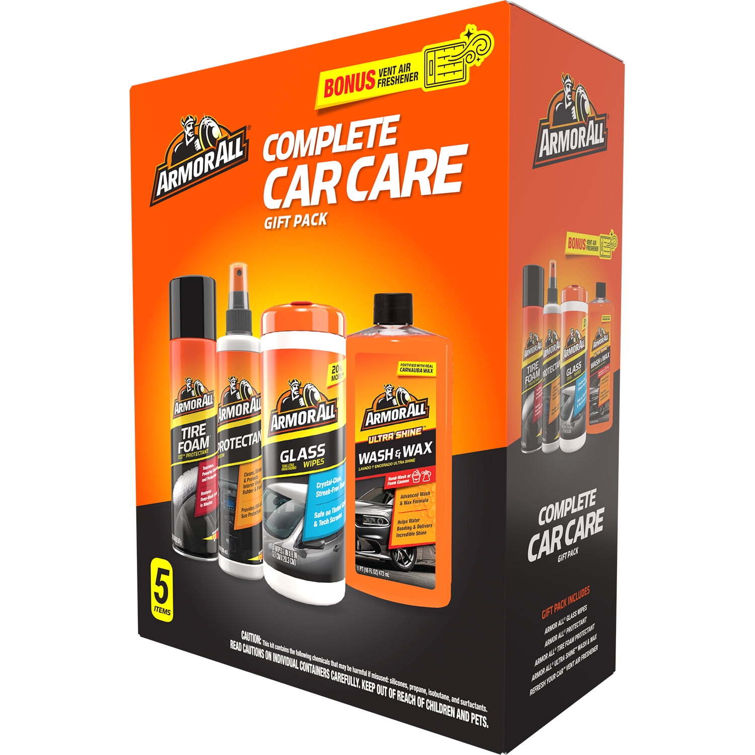 new， Complete Car Cleaning Care Kit for Car Detailing, 4 Piece Set​