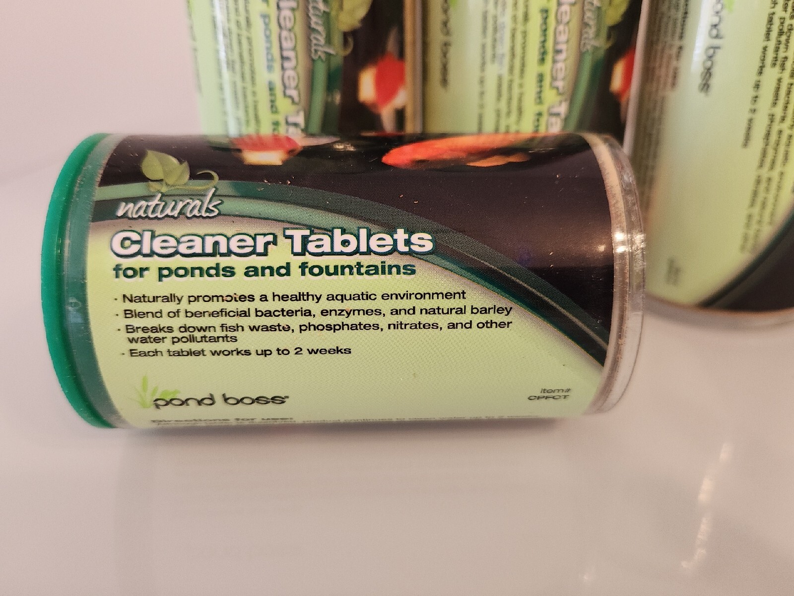 8 Packs (32 tablets) of Pond Boss Pond Fountian Cleaner Tablets
