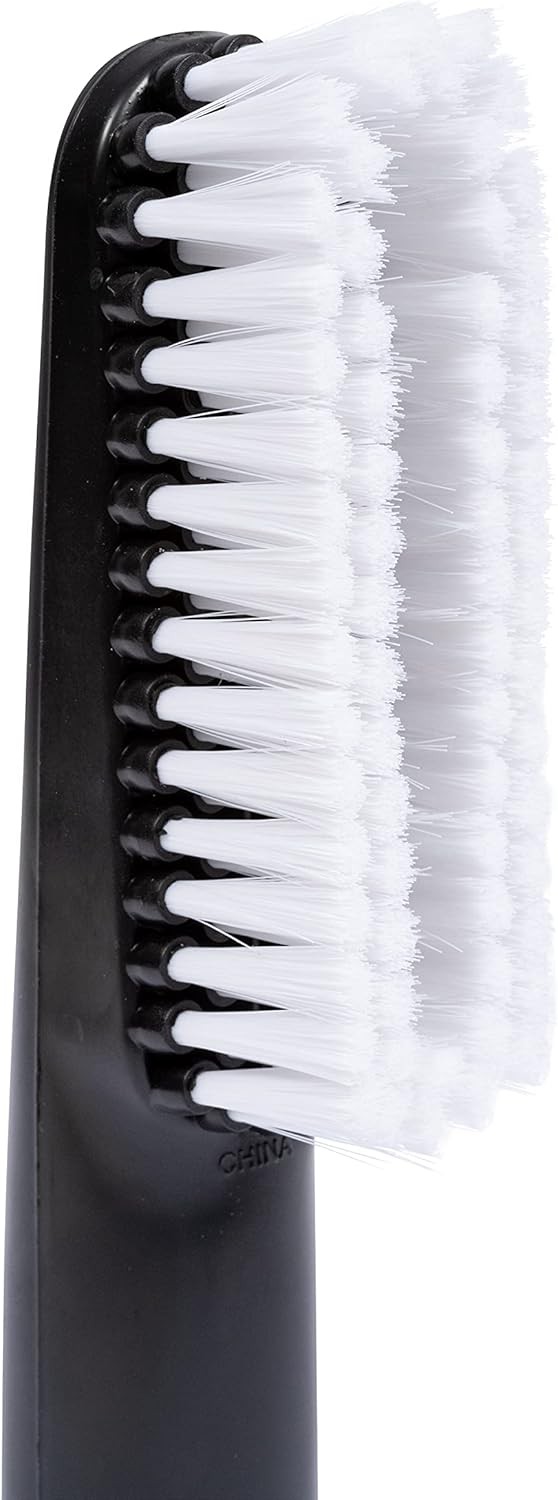1.25 Inch Diameter Soft Auto Brush, Black Nylon Bristles, Ideal for Cleaning Veh