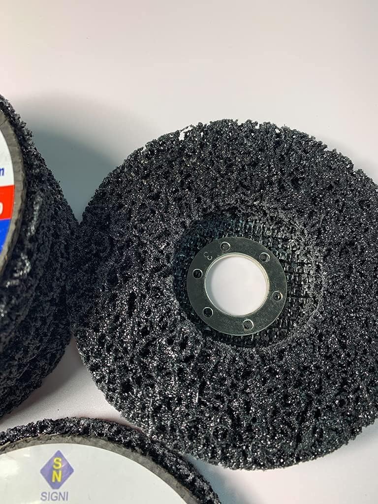 SIGNI 5 Pack 4-1/2 x 7/8 Poly Strip Discs Stripping Wheel for Angle Grinder -Rem