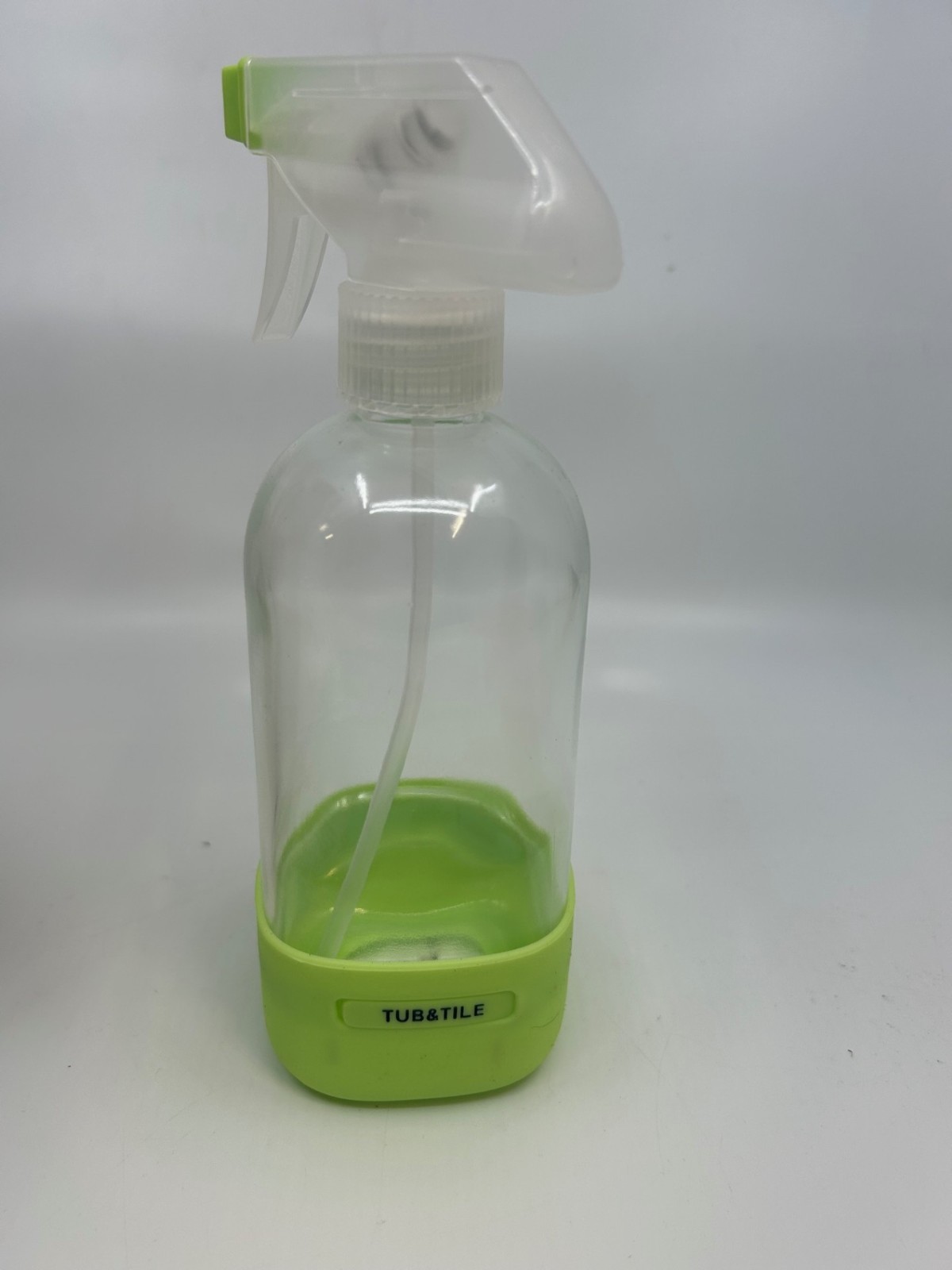 Grove Co. Reusable Cleaning Spray Bottle with Silicone Sleeve in Lime NEW