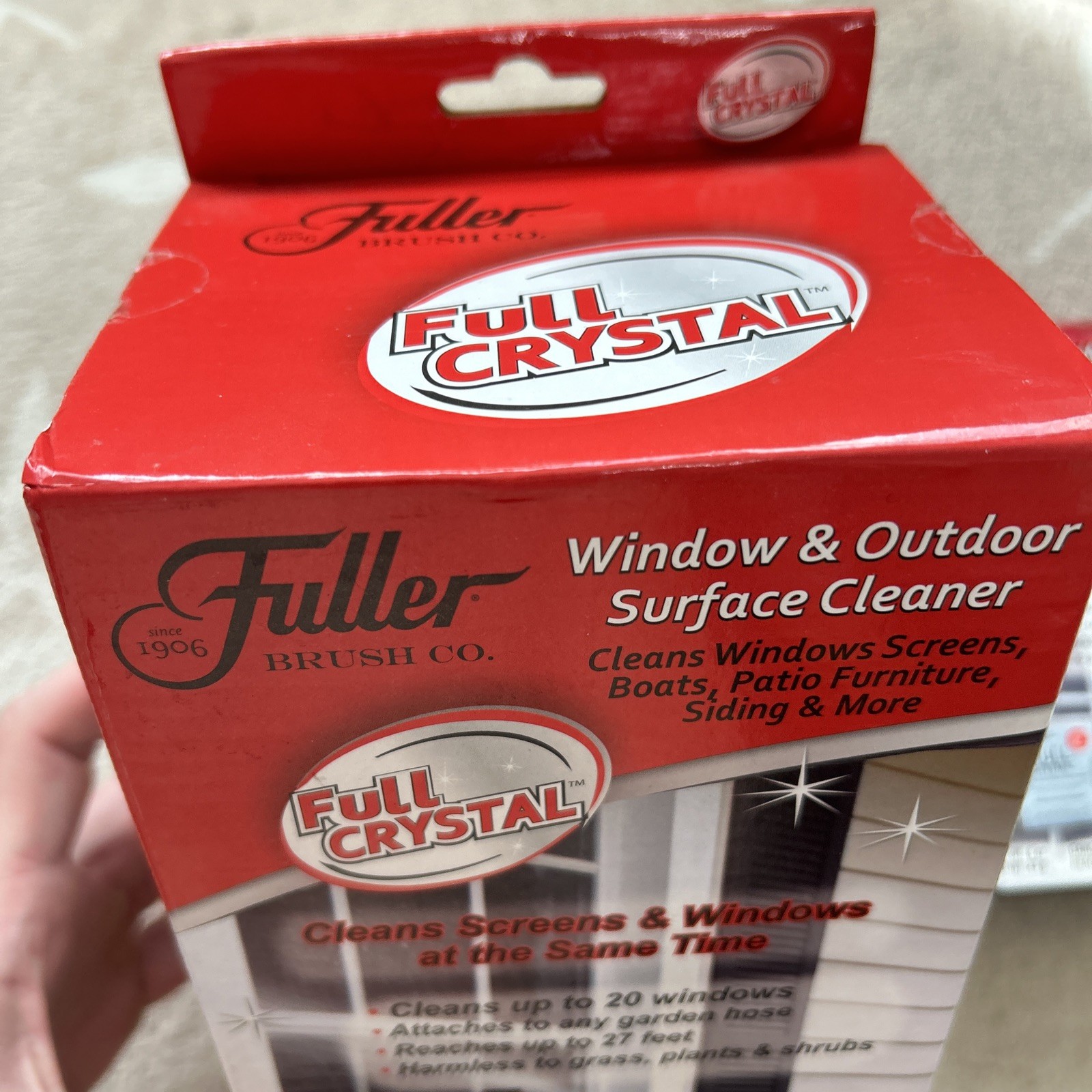Fuller Brush Full Crystal Sprayer, With 2 Full Crystal Refills