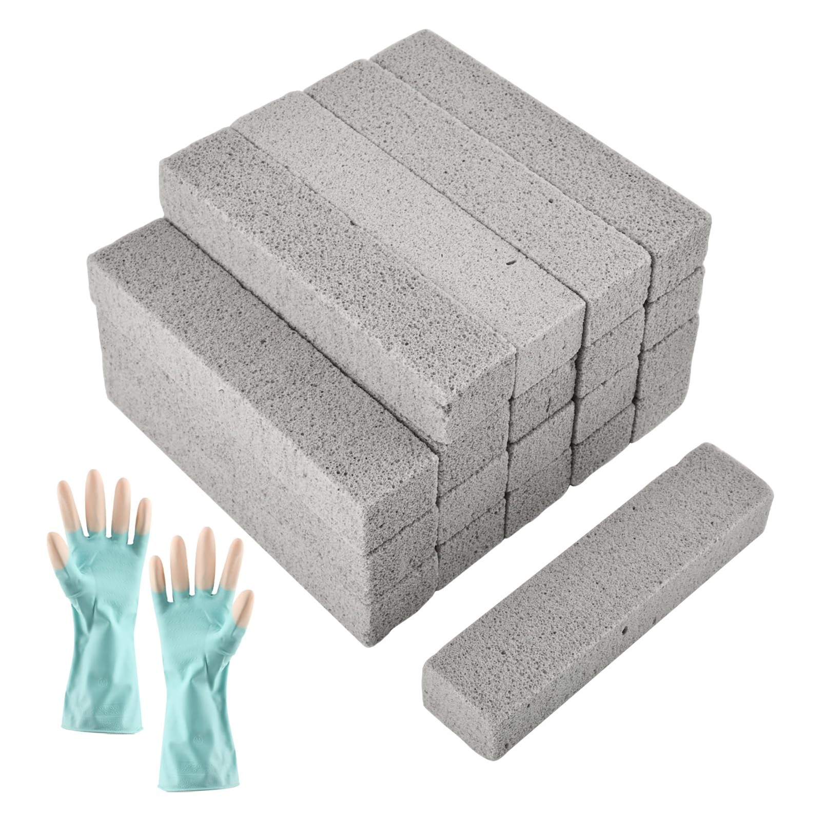 20 Pack Pumice Stone Toilet Bowl Cleaner for Bathroom Sink Tub Grill Oven