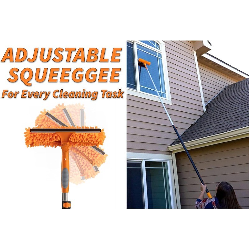 20 Foot High Reach Duster Kit with 4-12 ft Extension Pole // High Ceiling