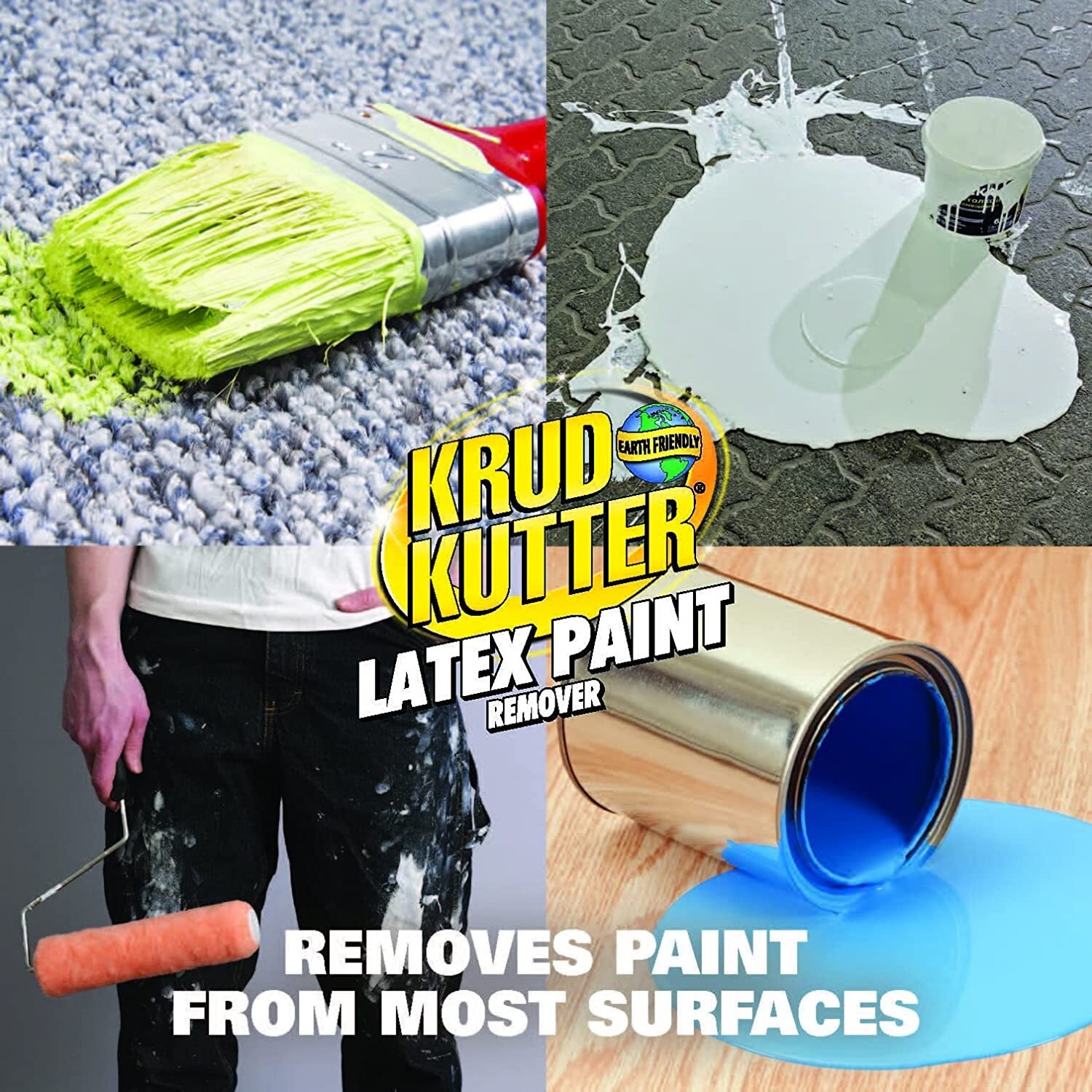 KRUD KUTTER Latex Paint Remover 24 Fl Oz Bottle