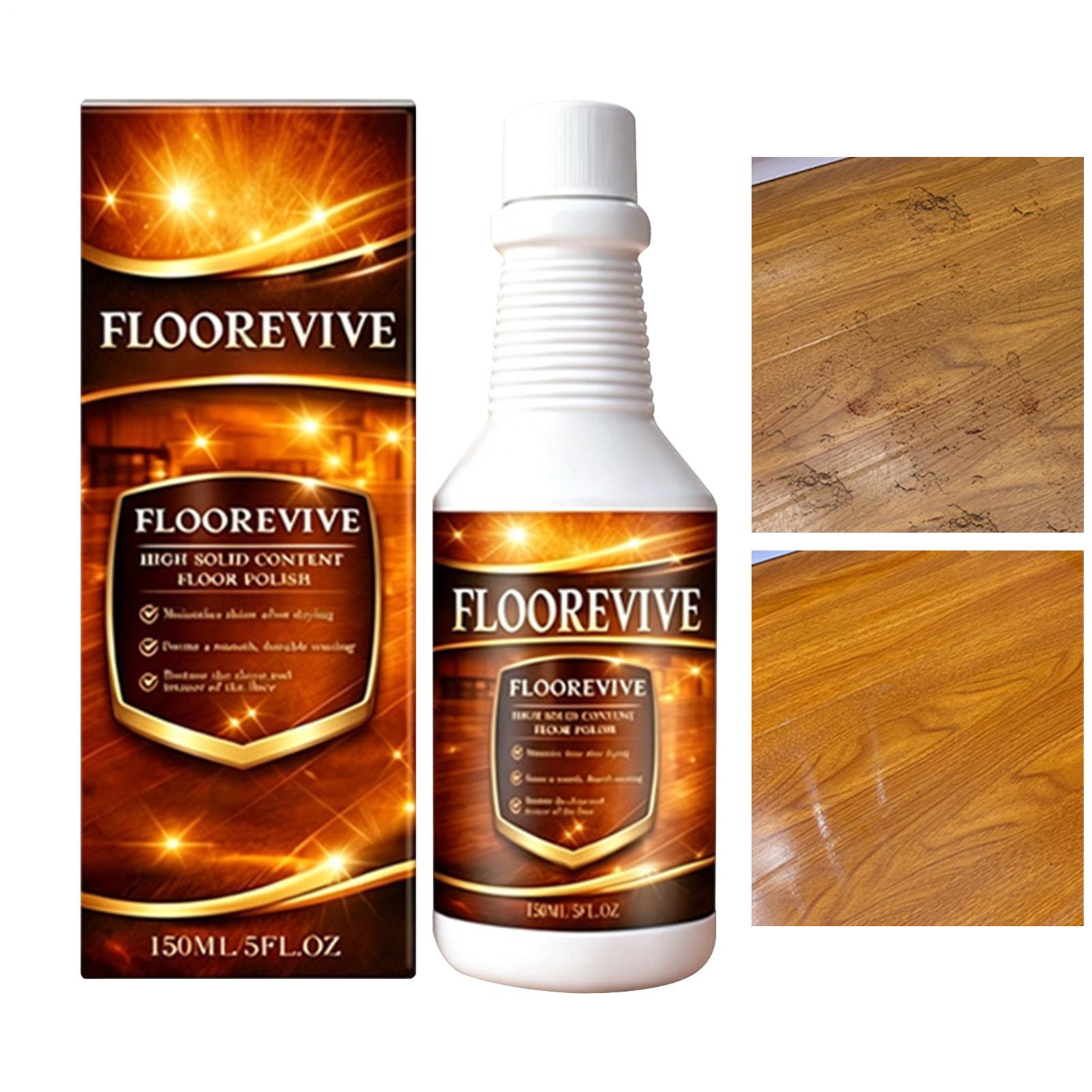 Floorevive Floor Restorer Floor Restorer/Polish -Revitalize And Shine Wood 150ml
