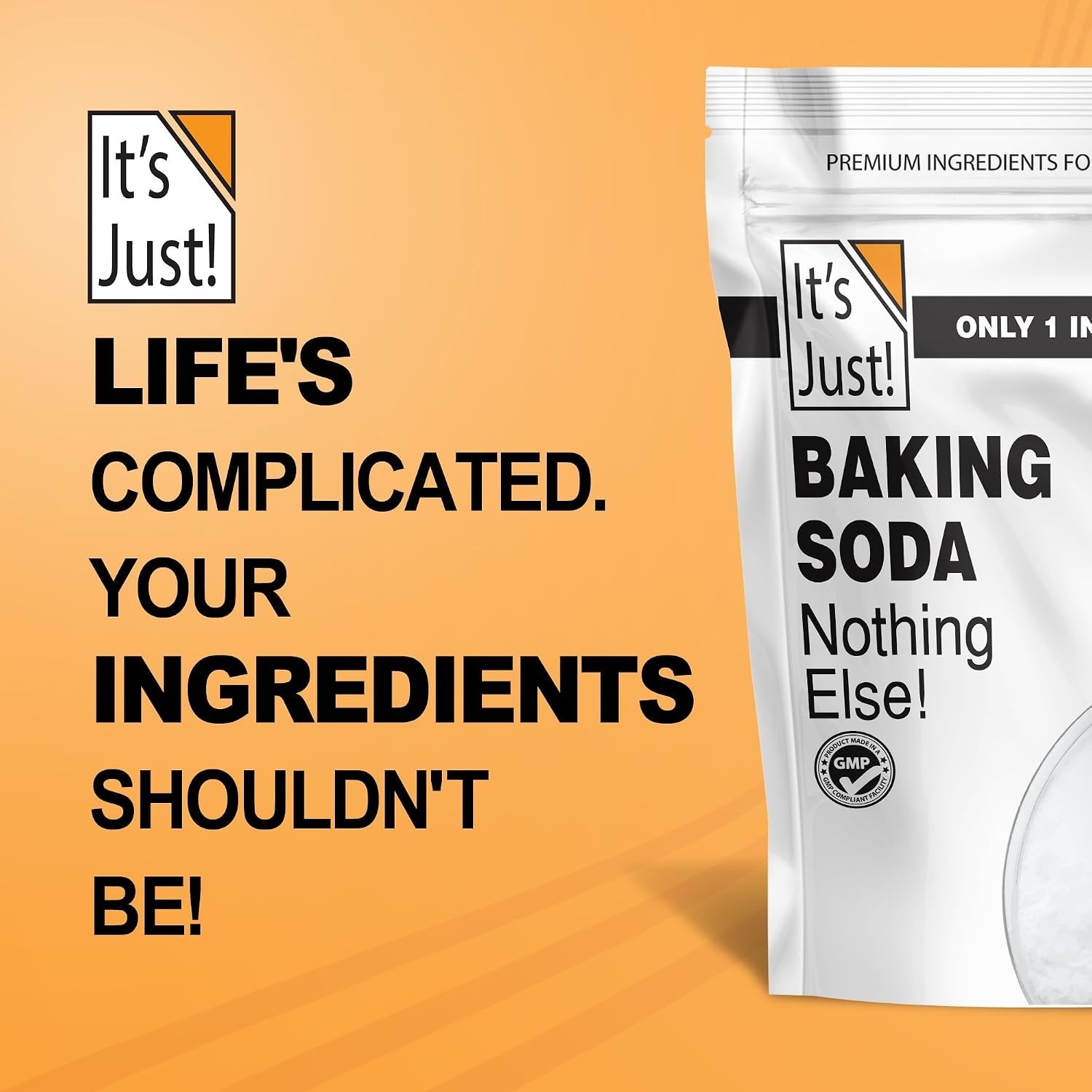 Gourmet Baking Soda – Food Grade & Non-GMO, 56 Oz for Culinary Excellence