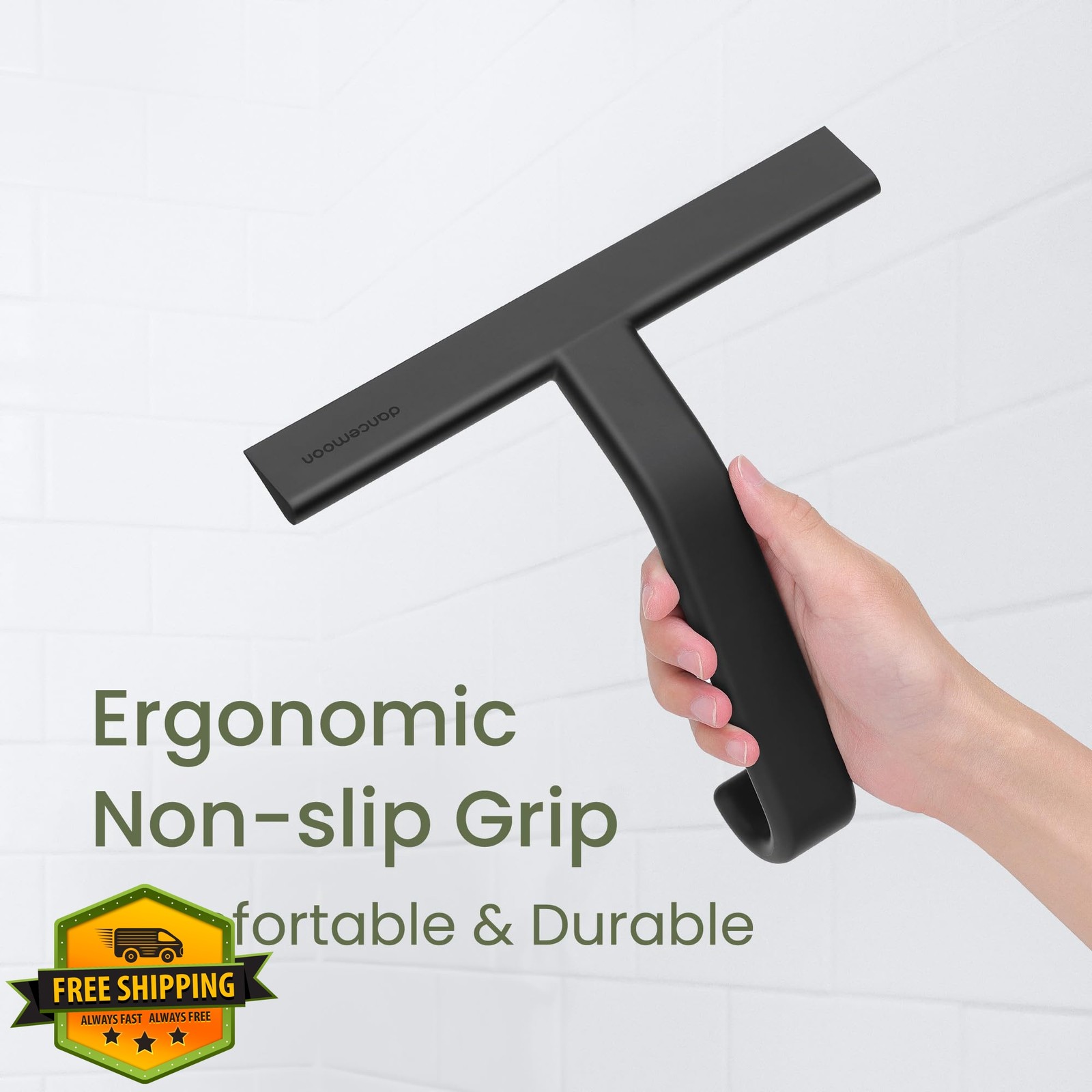 dancemoon Squeegee Black 10 Inches