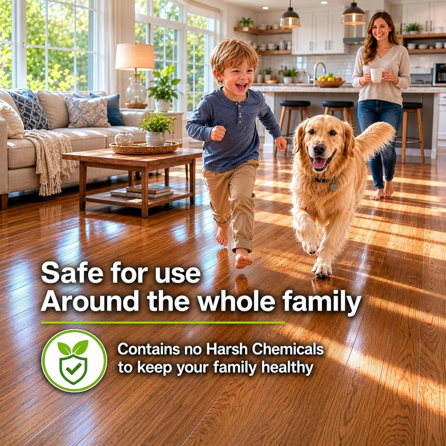 Black Diamond Stoneworks Wood & Laminate Floor Cleaner – No-Rinse Streak-Free Cl