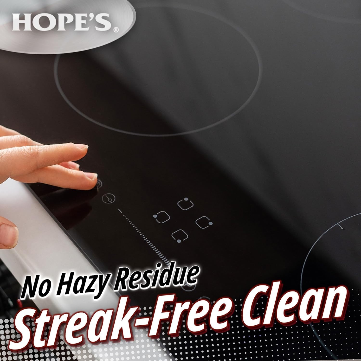 Hope’s 10.6 Oz Ceramic Cooktop Cleaner – Quick, Safe & Effective Stain Removal
