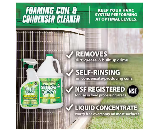Foaming Coil Cleaner – 32 Fl Oz
