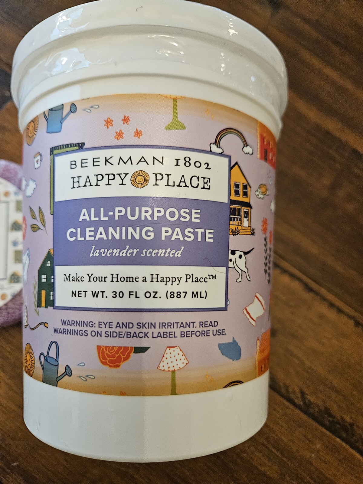 Beekman 1802 Happy Place Cleaning Paste+ Applicator Lavendar Scent