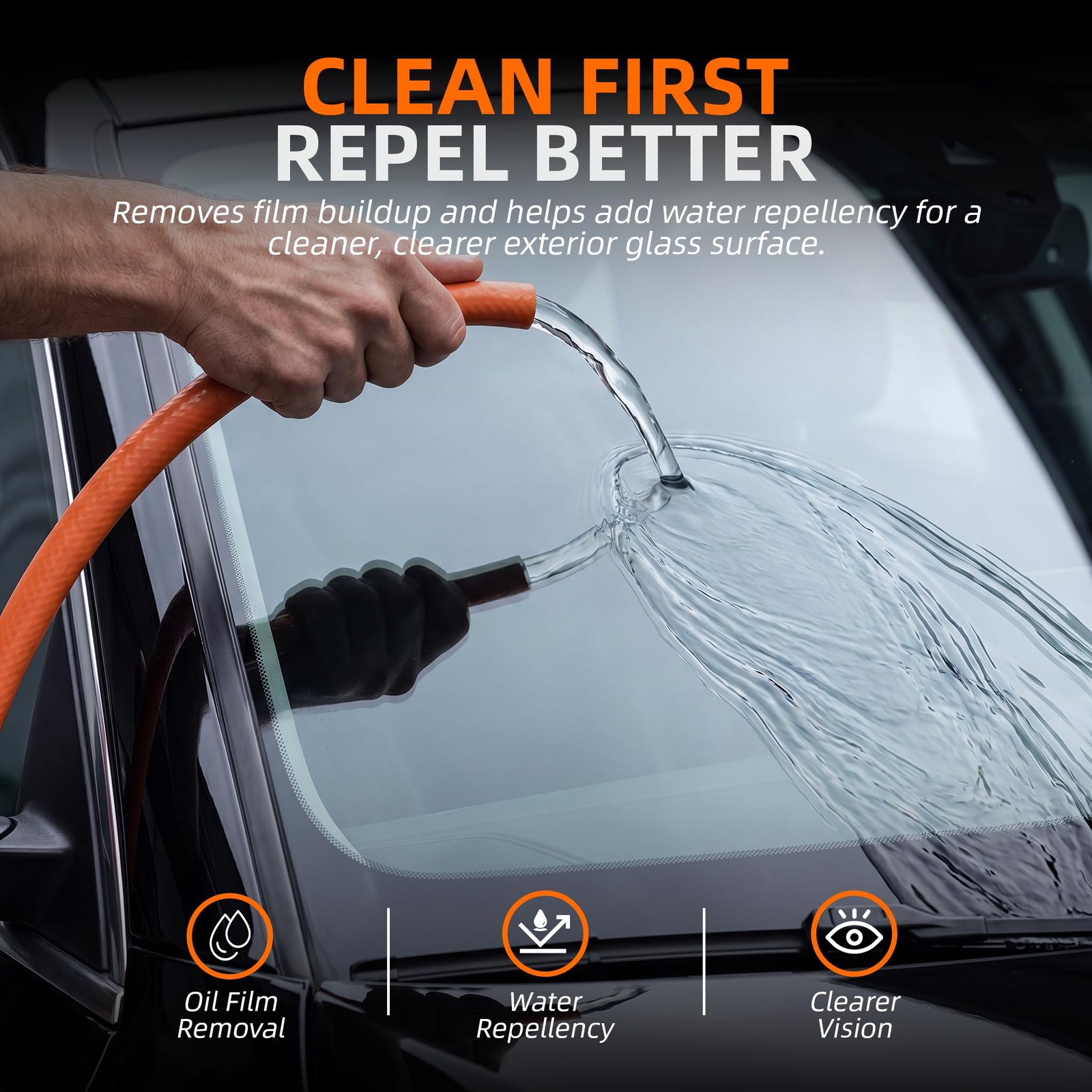 Debaishi 10 Pack Applicator Windshield Glass Treatment Water Rain Repellent…