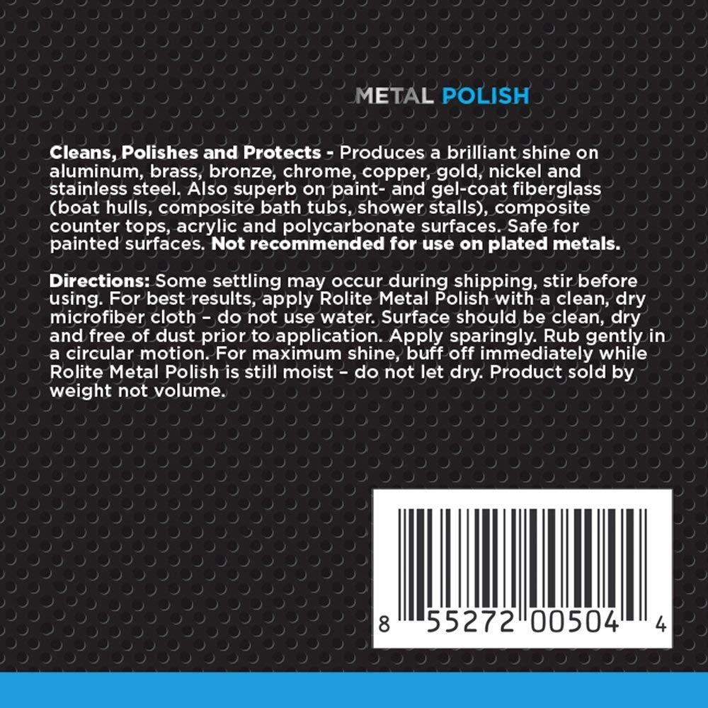 Metal Polish Paste, 4.5 oz, Industrial Strength Scratch Remover & Cleaner for…