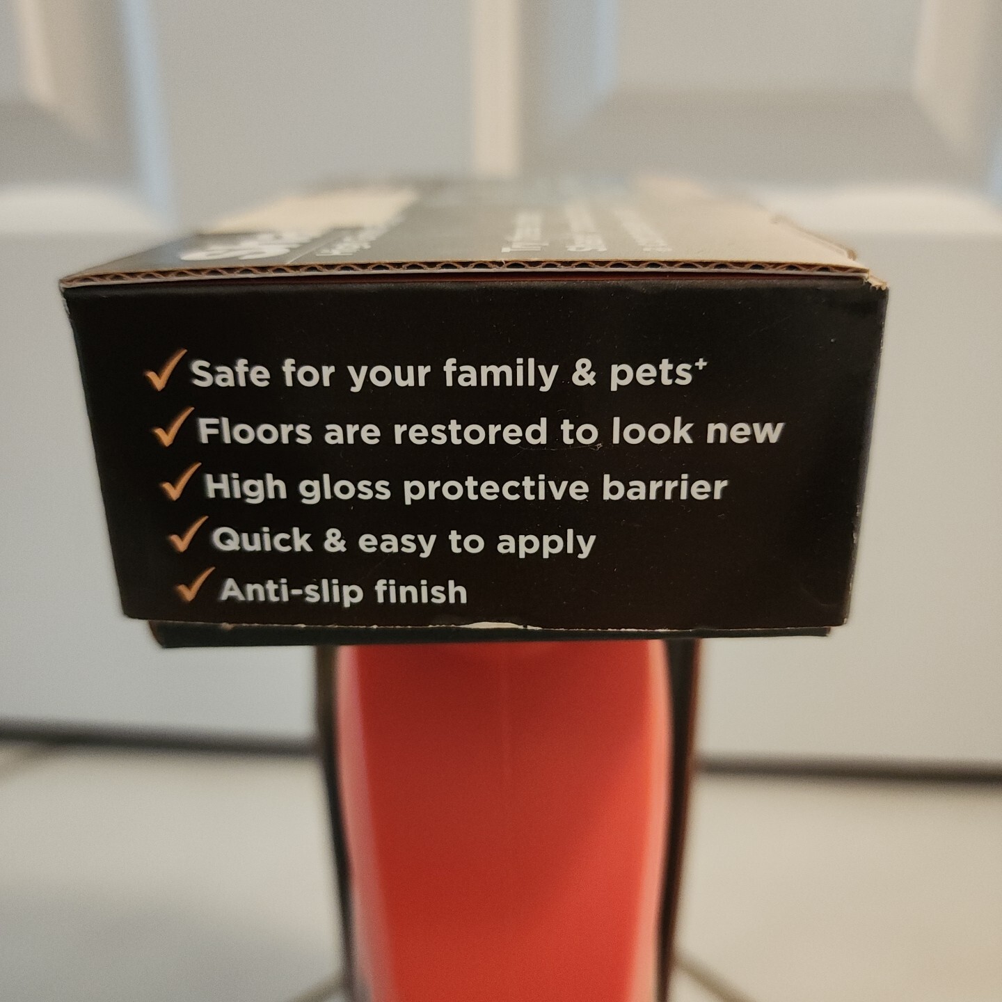 Shark Wood & Hard Floor Polish 28oz High Gloss Restores & Protects NIB w/Pad