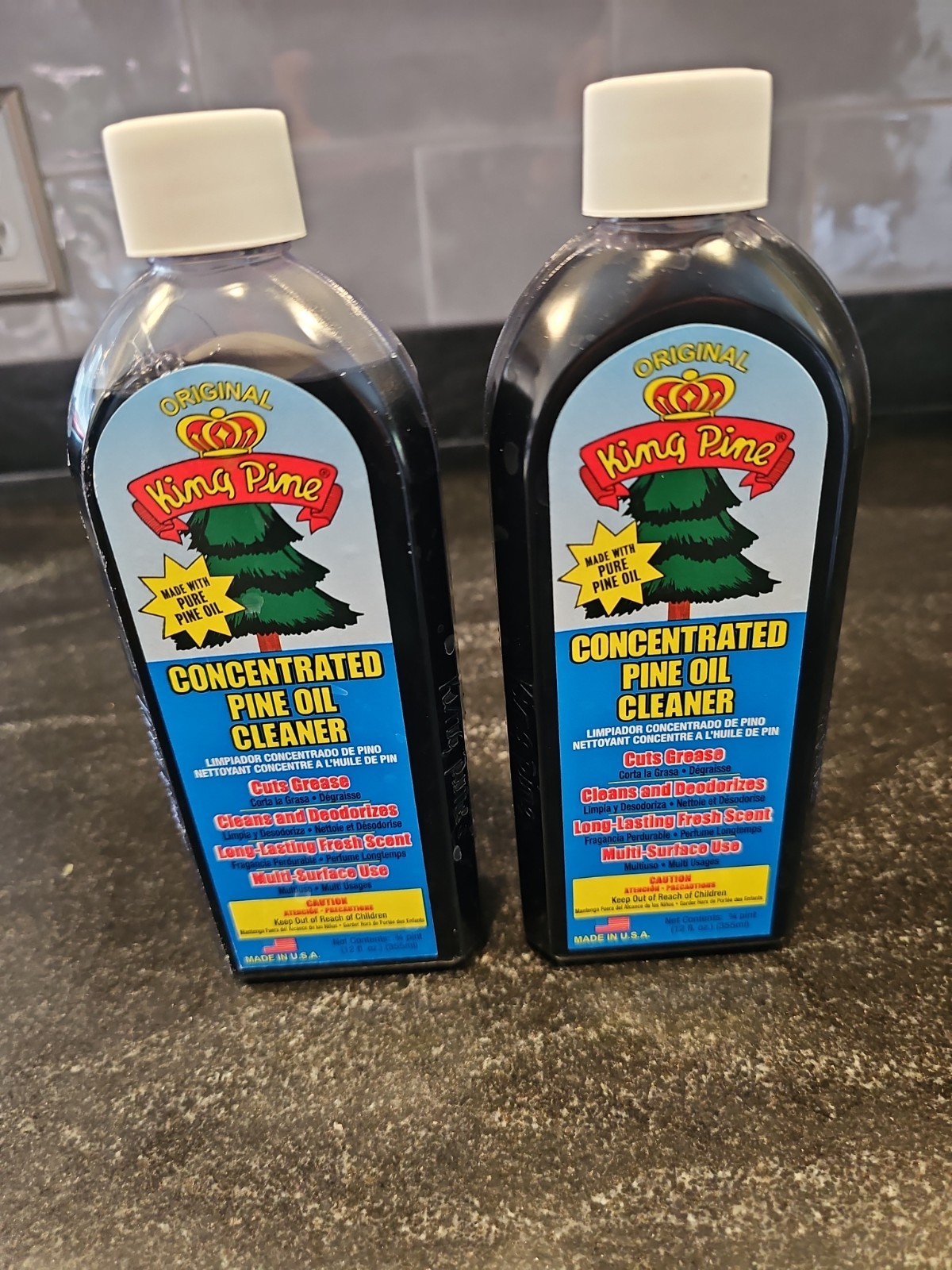 King Pine Heavy Duty Multi Surface Cleaner 12 Fl Oz Fresh Scent Powerful Formula