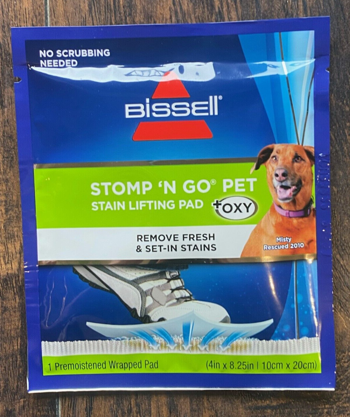 Bissell Stomp N Go Pet Lifting Pads Oxy for Stain Removal Carpet 3-PACK