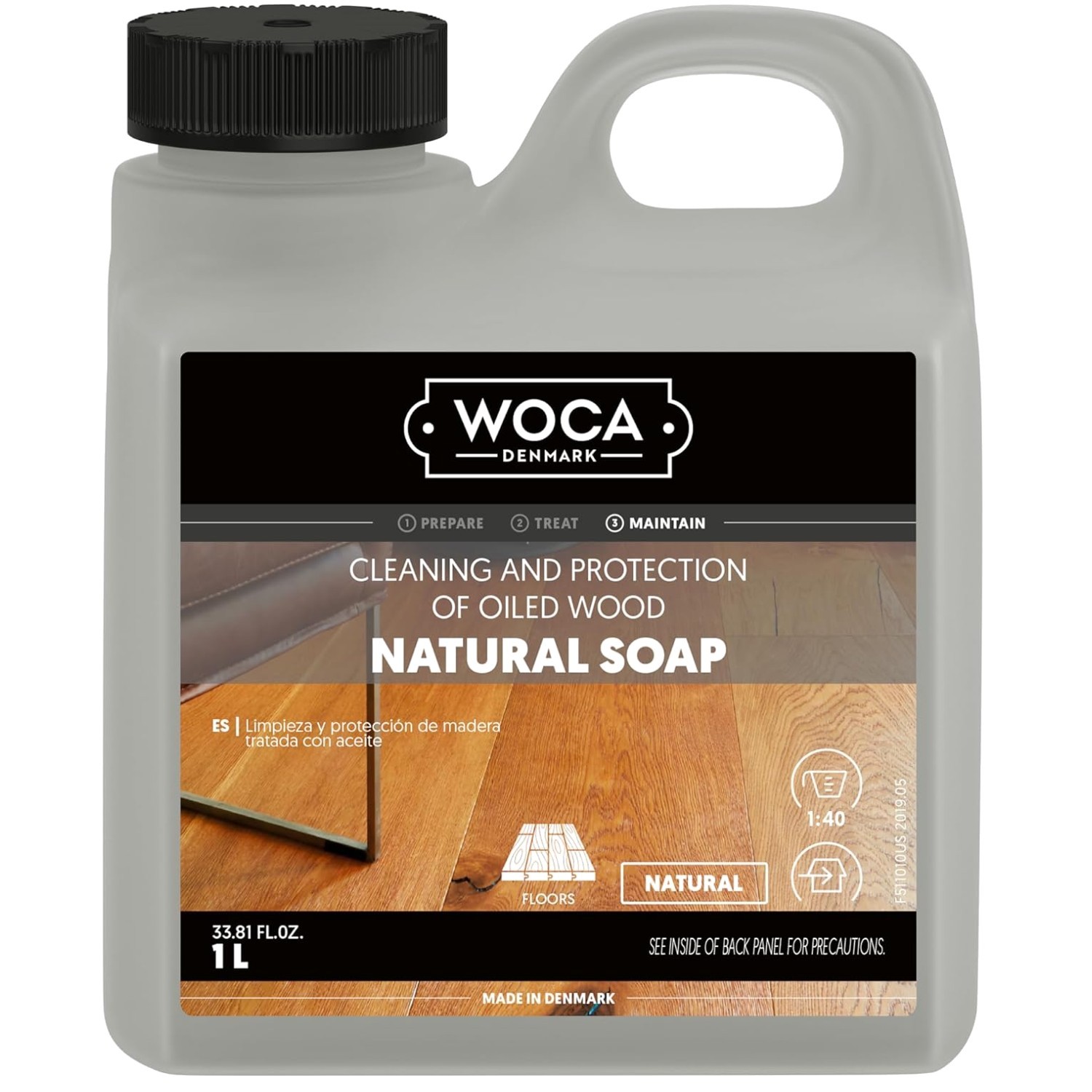 Safe Wood Floor Cleaner with Plant-Based Ingredients