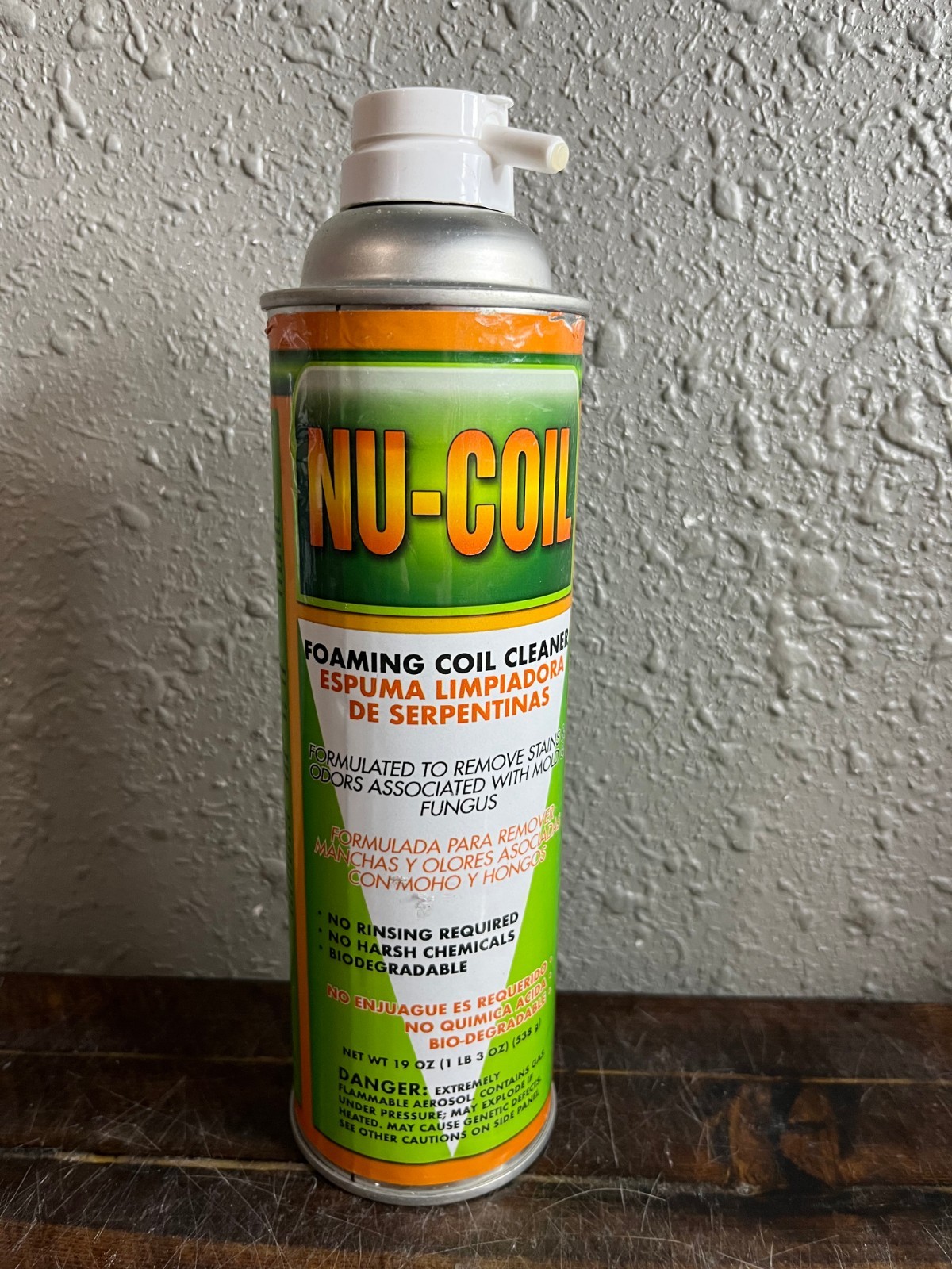 Armchem Nu Coil Foaming Coil Cleaner HVAC Aerosol Spray 19 oz(538g)