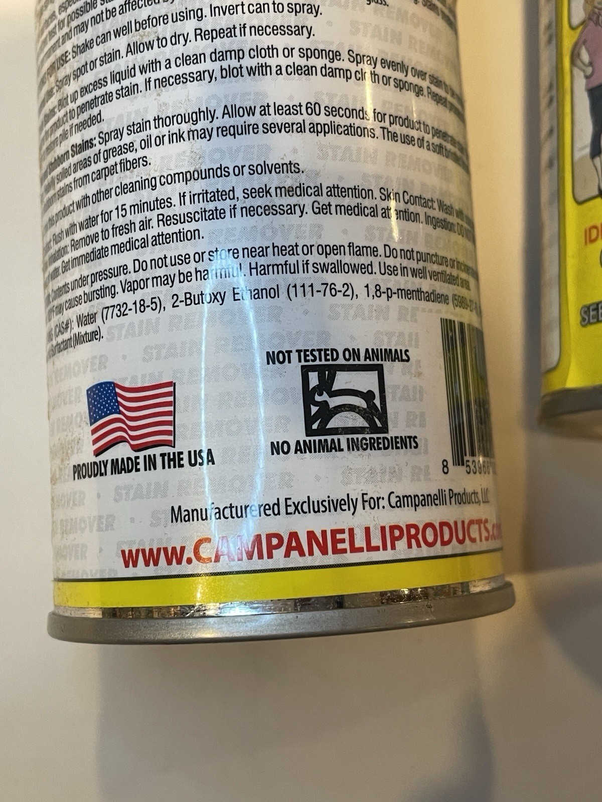 Campanelli Professional Formula Stain Remover Perfect for Pets 15 oz-2 Pack