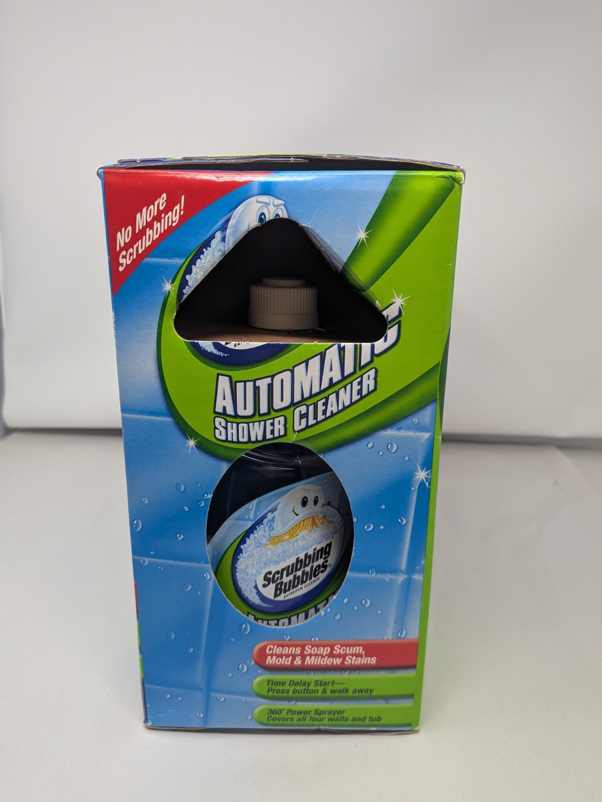 NIB Scrubbing Bubbles Automatic Shower Cleaner Kit 2 x 34 oz Refill Bottles