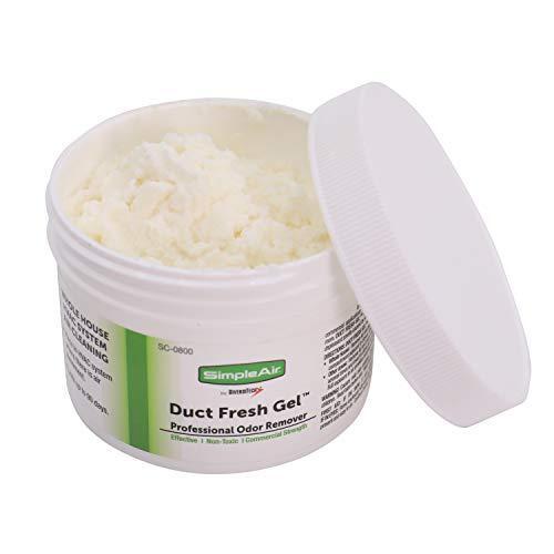 SimpleAir Duct Fesh Gel HVAC Air Freshener, Cleaner, Deodorizer Non Toxic for