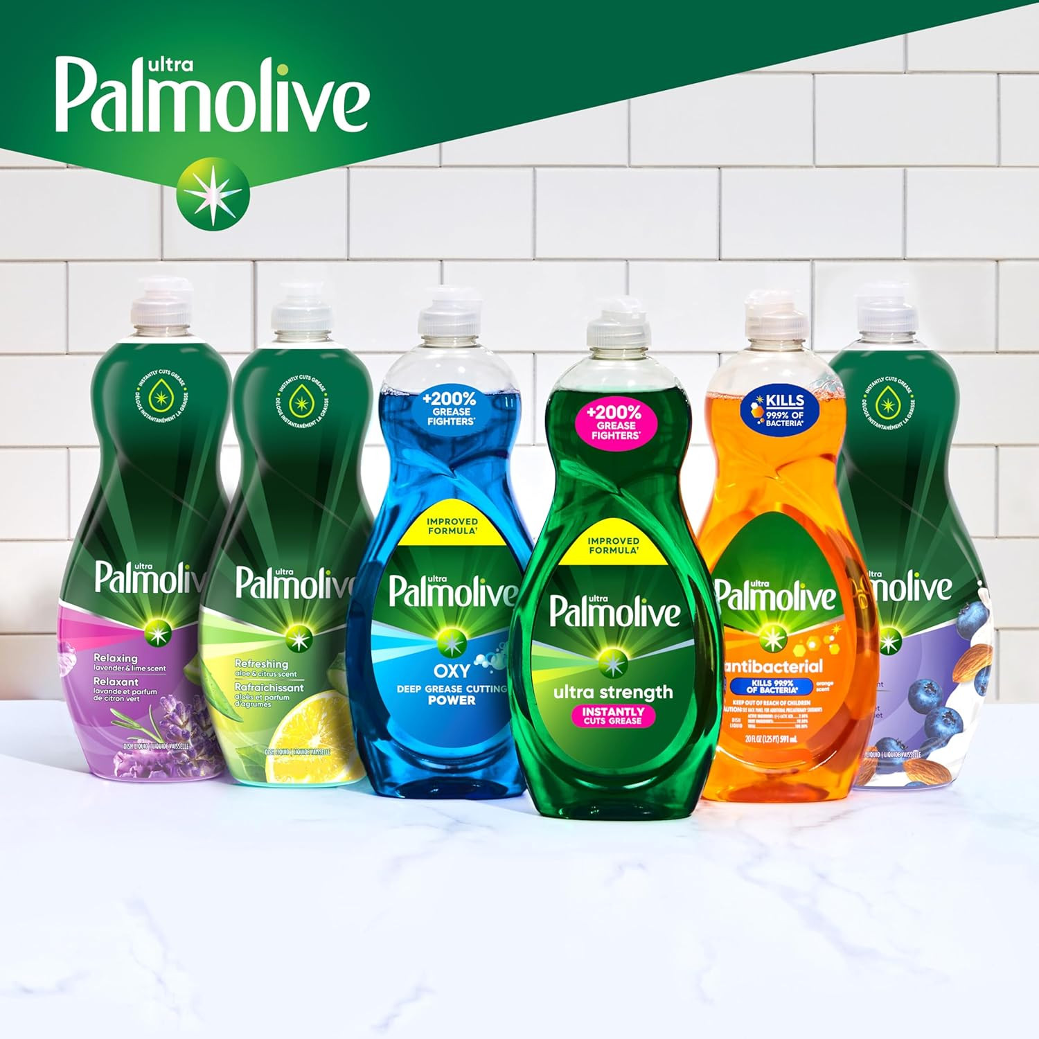 Palmolive Ultra Strength Liquid Dish Soap, Original Green, 20 Fluid Ounce(Packag