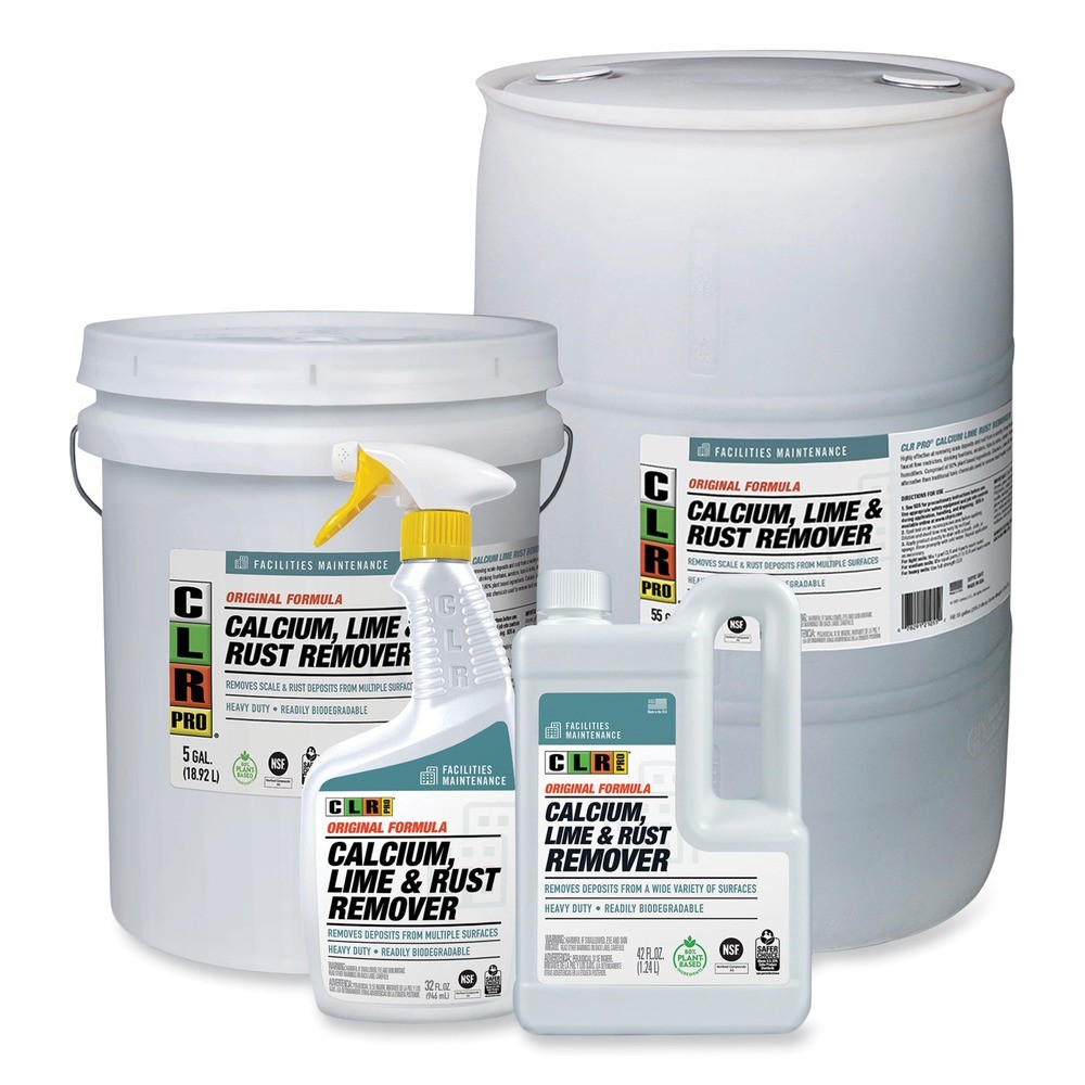 CLR PRO FM-CLR32-6PRO 32 oz Spray Calcium, Lime, & Rust Remover (6/CT) New